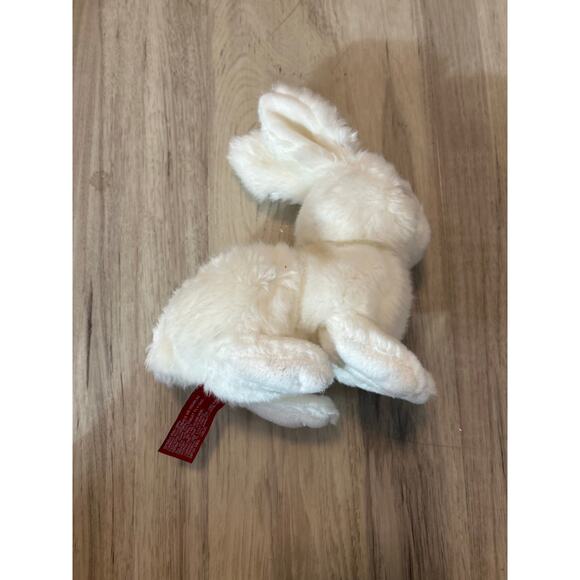 Hamleys Toy Store White Bunny Rabbit Plush Soft Toy 8” Stuffed Animal - Picture 4 of 5